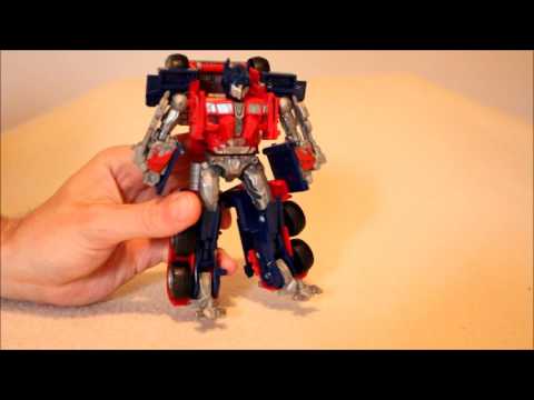 Transformers ROTF Fast Action Battler Double Blade Optimus Prime - GotBot True Review NUMBER 129
