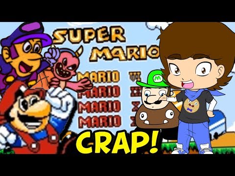 SUPER MARIO 4-in-1 BOOTLEG CRAP CARTRIDGE - ConnerTheWaffle