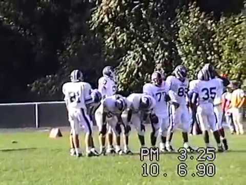 Greenwich Football vs. McMahon 1990