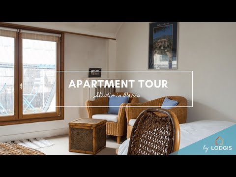 Apartment Tour // Furnished  26.2m2 in Paris – Ref : 11515510