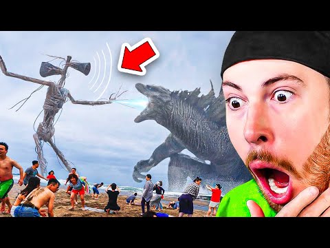 Godzilla Vs Siren Head