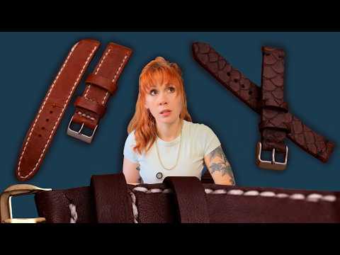 Teaching Myself How To Make Leather Watch Straps