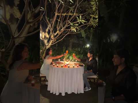 Couple Dinner Date | Candle Light Dinner | Most Romantic Candlelight Dinner
