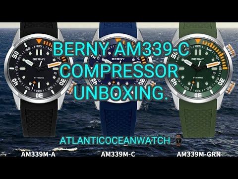BERNY AM339M-C COMPRESSOR UNBOXING.