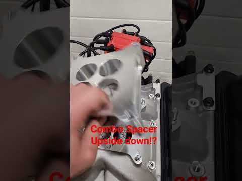 I Dynoed Tested it! Flipping a Combo Spacer!? Video is up on my channel #vortec #engine #L31