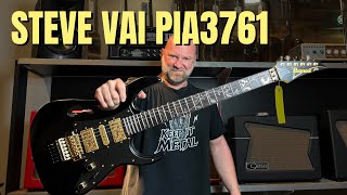 Video thumbnail for Steve Vai Signature Ibanez PIA3761 - Rock and Metal Demo by Jason Stallworth