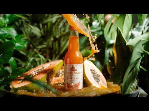 Monk Food - Der neue Bio-Papaya-Drink | Werbung (Voiceover 2021)