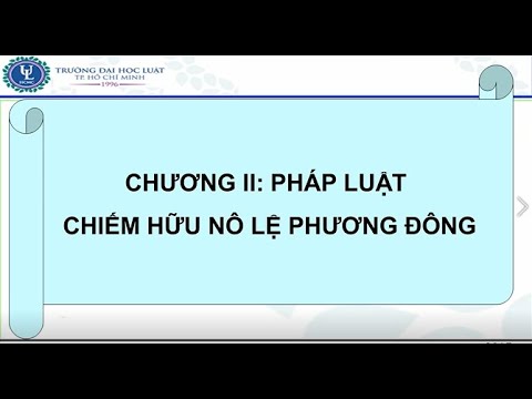 CHƯƠNG II.PHÁP LUẬT PHƯƠNG ĐÔNG CỔ ĐẠI