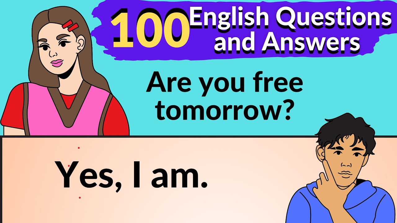100 English Questions and Answers ✅ Speaking Course ✅