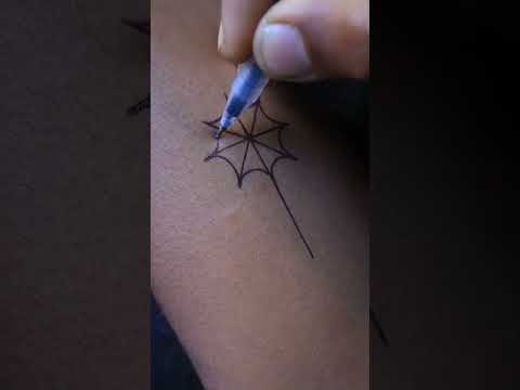 #shorts #artist_kumresh #tattoo #spidertattoo