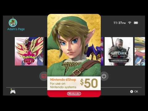 Where Is The 16 Digit Code On Nintendo Eshop Card