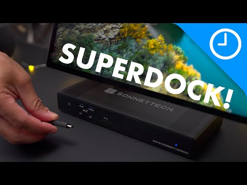 20-port SuperDock from Sonnet: Add Tons of Ports to Mac or iPad Pro