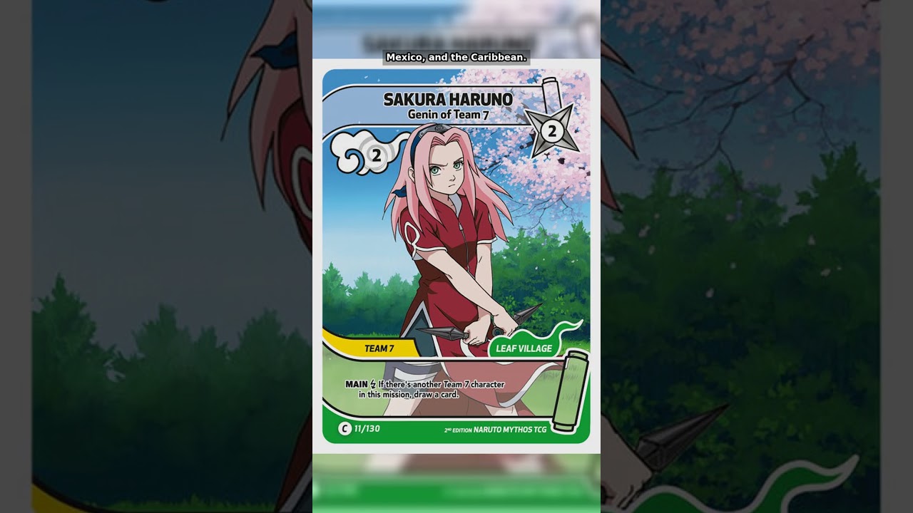 NARUTO Mythos TCG Expands to United States: San Diego Comic-Con Premiere and Full Roadmap Revealed