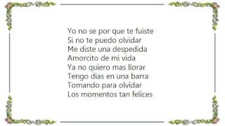 Conjunto Atardecer - Amorcito de Mi Vida Lyrics