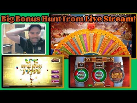 Thumbnail for video: Great bonus hunt highlights on stream at BCGame #ad #gambling #bonusbuy #bigwin #roulette