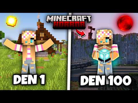 Přežila jsem 100 DNÍ v HOROROVÉM MINECRAFTU!👻 [Minecraft film]