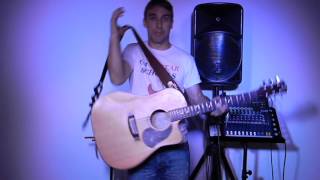 How amplify an acoustic guitar with a DI
