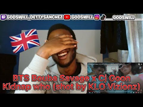 Godswill Reacts to BTS Bouba Savage x Cj Goon - Kidnap who (shot by KLO Vizionz)