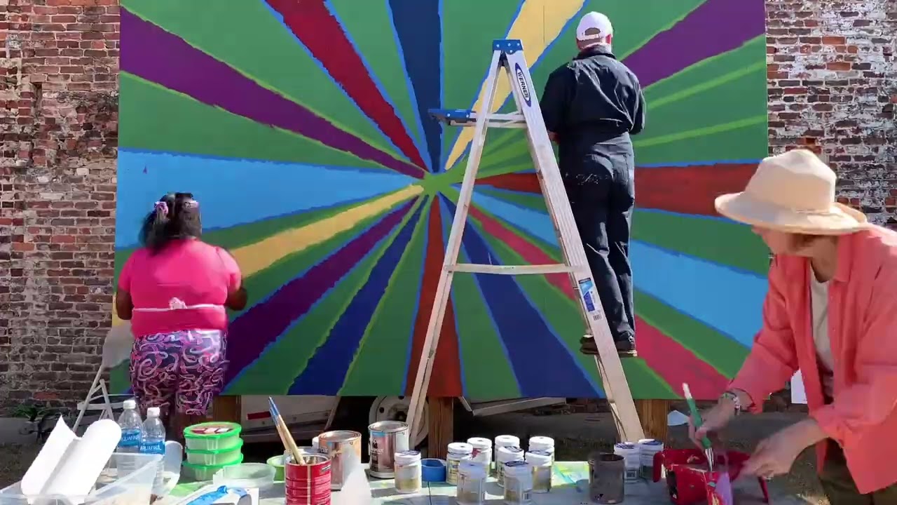 Field Notes: "Civil Lights" Mural at 2025 Selma Festival