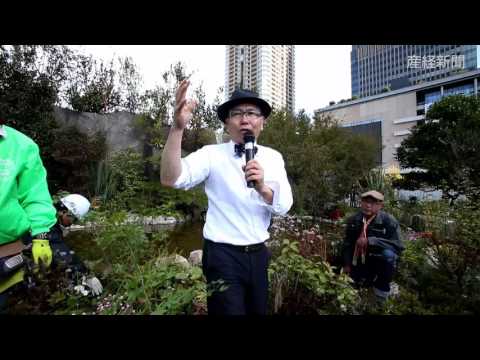 jardin sur plusieurs niveaux -murets-soutènement-bois-coin-repas-voile-ombrage