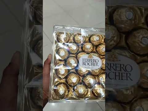 Ferrero rocher chocolate😋😋
