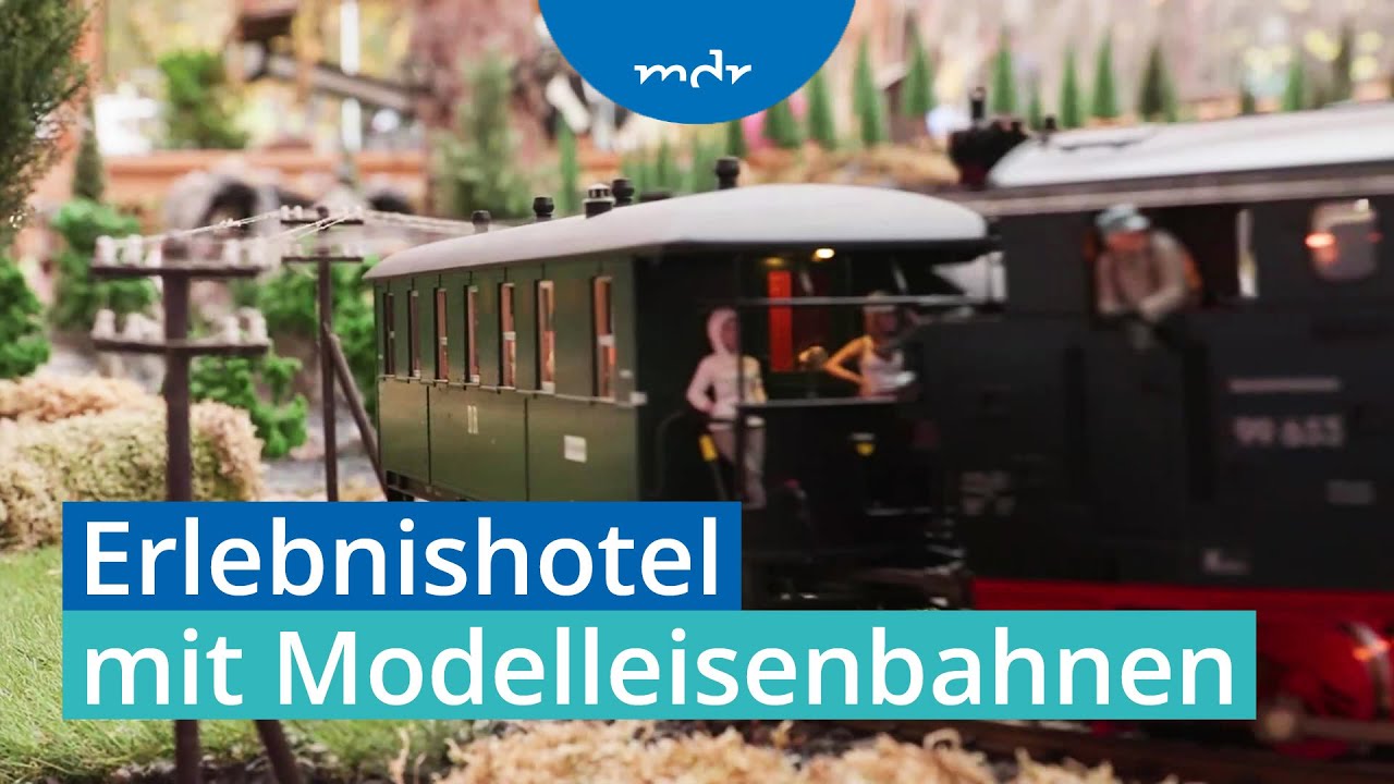 Eisenbahn-Hotel im Erzgebirge begeistert Fans | MDR um 4 | MDR