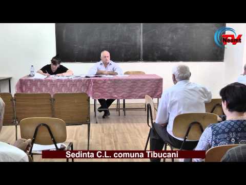 Sedinta C. L. comuna Tibucani