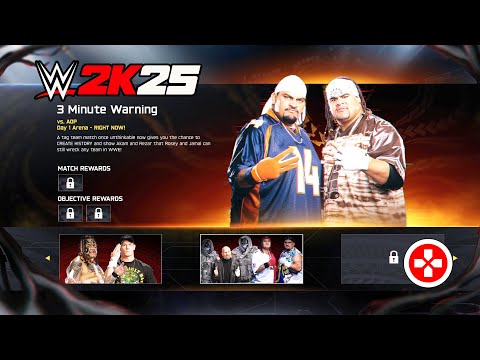 WWE 2K25 SHOWCASE: 3 MINUTE WARNING vs. AOP