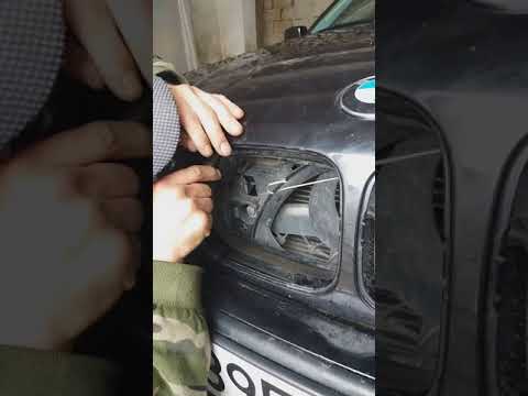 Открытие капота БМВ Е 46 обрыв троса