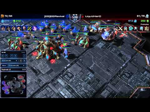 Starcraft 2 HotS Cast #3: Hero Vs. Revival {GrandMaster} (PvZ) [German-1080p]