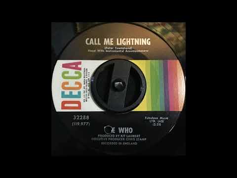 The Who - Call Me Lightning (1968)