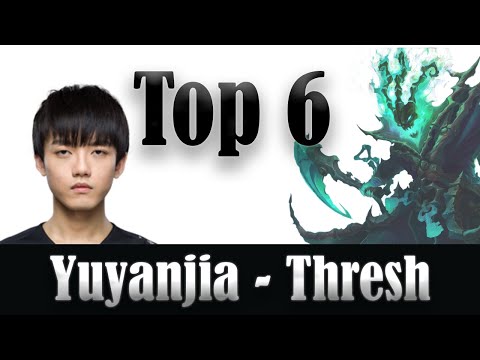 TES Yuyanjia (Thresh) Top Plays - Top Esports vs Vici Gaming, LPL 2020 Summer Week 7 Highlights