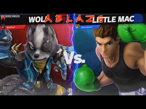 Ablaze 1 - NathanViper (Wolf) Vs IAmJason (Little Mac, Lucas)
