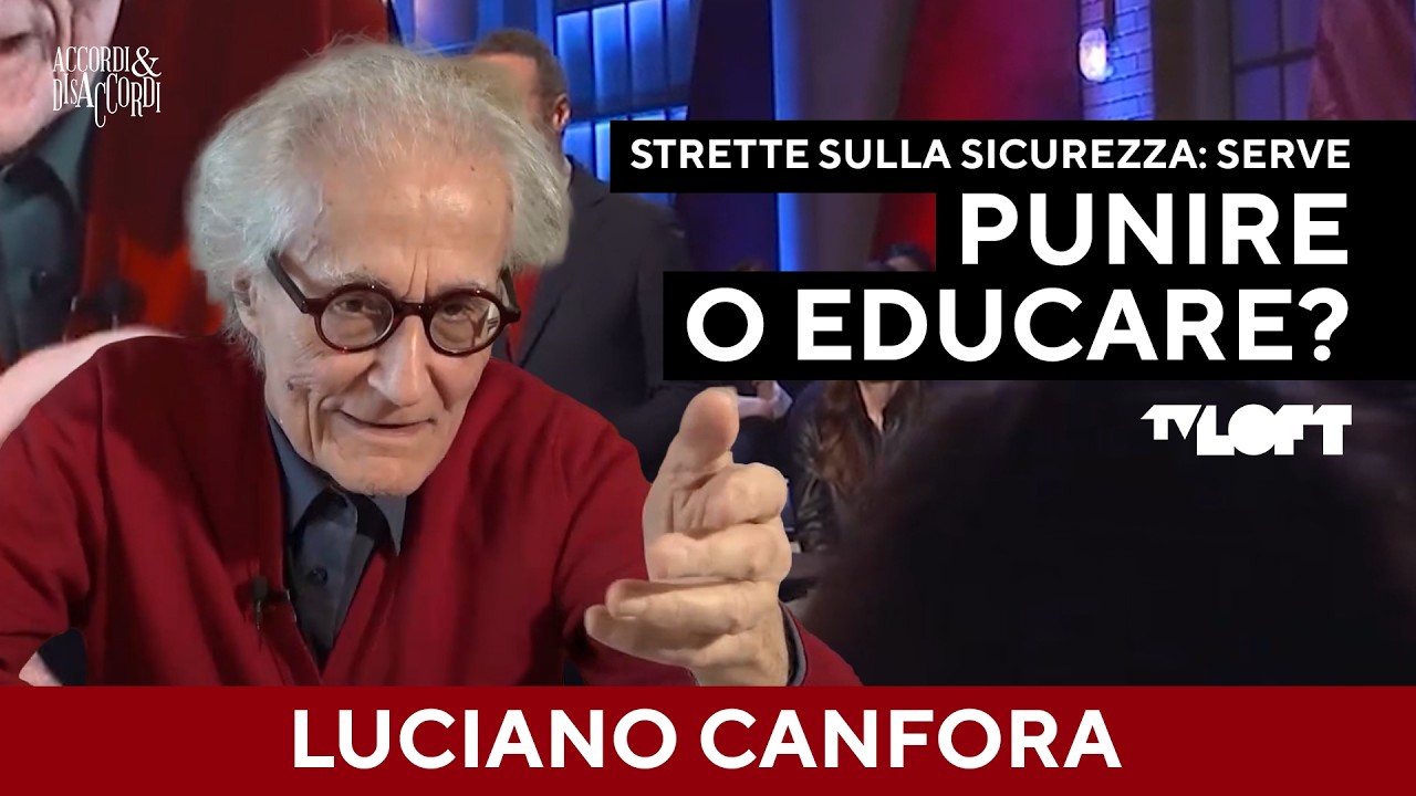Canfora: "Periferie abbandonate e centro ricchissimo: a un certo punto i poveri si arrabbiano"