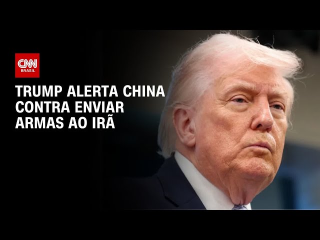 Trump minimiza acordo com Irã e alerta China contra envio de armas | CNN PRIME TIME