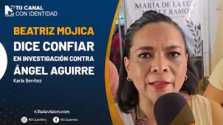Beatriz Mojica dice confiar en investigación contra Ángel Aguirre