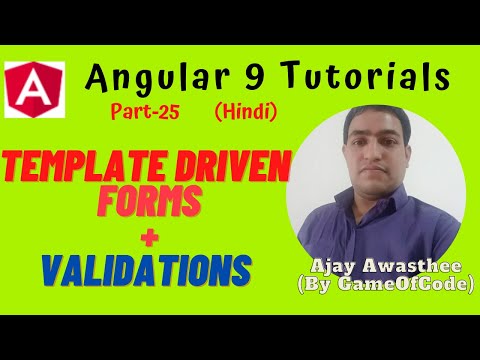 Angular 9 Forms Validation Using Template Driven Forms Hindi Gameofcode