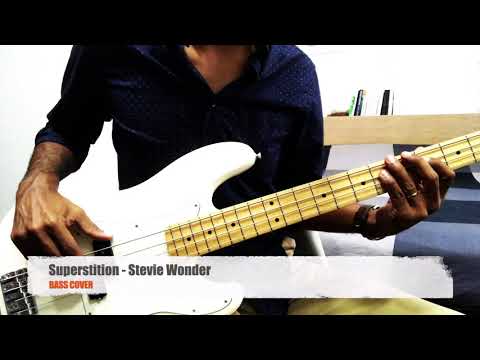 Superstition - Stevie Wonder (BASS COVER #11)