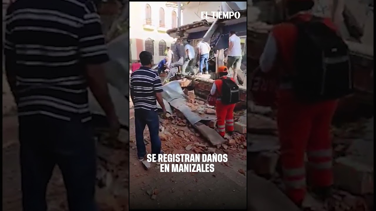 Miniatura HD: Así fue el fuerte terremoto de 7.4 en Colombia #Temblor #Noticias #Colombia