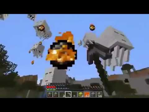PopularMMOs Pat and Jen Minecraft  TIMBER WOLF CHALLENGE GAMES   Lucky Block Mod   Modded Mini Game