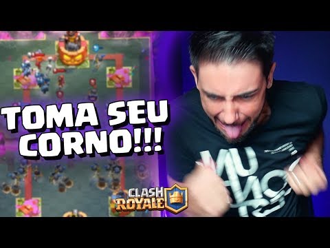 *AUDIO ESTOURADO* TOMA SEU CORNO!! DESAFIO GUARDAS ASSOMBRADOS NO CLASH ROYALE