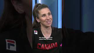 The story of Ivanie Blondin meeting Novak Djokovic at #MilanoCortina2026 ???? | #CBCSports