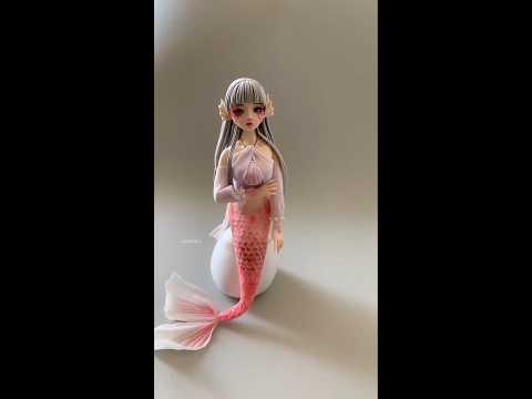 Mermaid 🤩 #shorts #trending #clay #video #viral