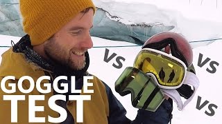 Goggle Test - Green VS Yellow VS Red