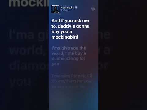 Mockingbird Sped Up - Eminem