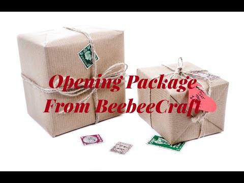 Opening Package from BeebeeCraft