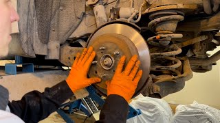 2010-2015 Lexus RX350 RX450h Rear Brake Pads And Rotors Replacement Instructions