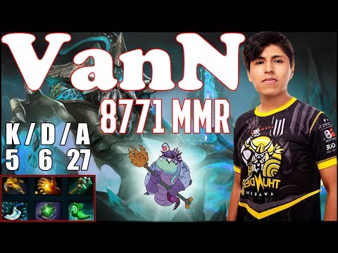 VanN 8771 MMR jugando con SLARDAR   | Ranked 8k | Dota 2