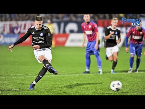Gol Mariusza Idzika na 3-0 w meczu Ruch - Polonia Bytom (26.10.2019 r.)