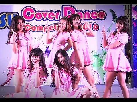 "Trampoline" cover "Crazy Kiya Re(Dhoom:2)+Glass Bead+Me Gustas Tu" (G-Friend) @ "Siam U. 2016"